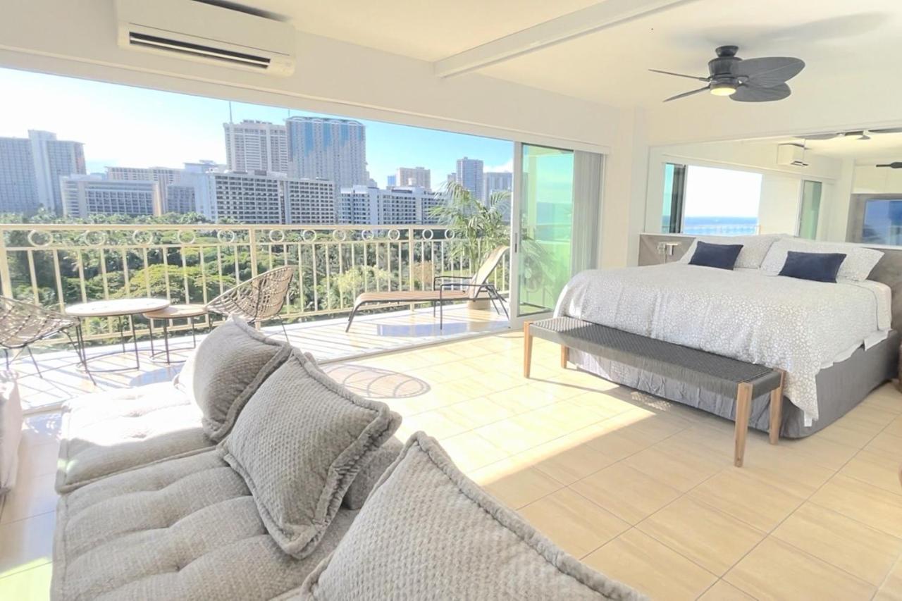 Waikiki Shore 1116 Beachfront Honolulu Esterno foto