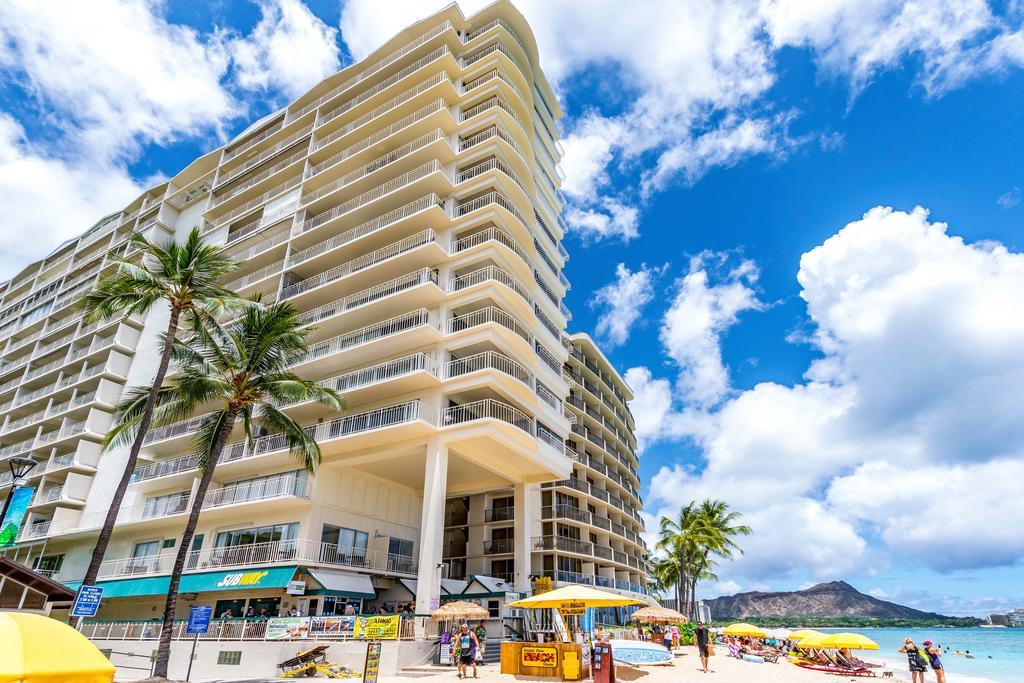 Waikiki Shore 1116 Beachfront Honolulu Esterno foto